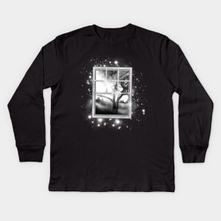 Window to the Unknown Kids Long Sleeve T-Shirt